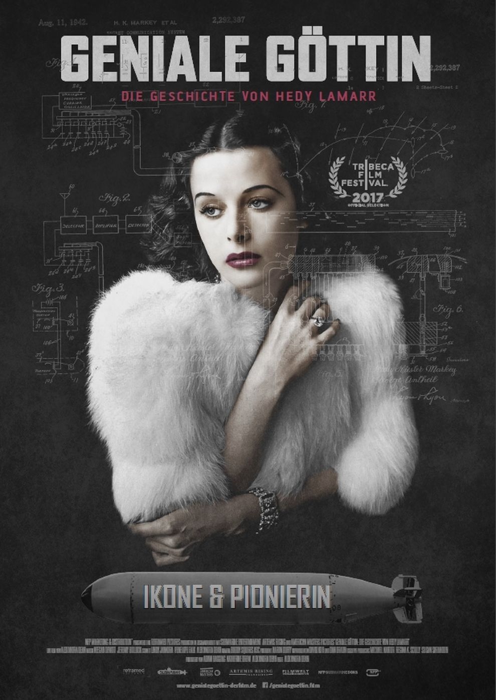 Filmplakat zu Geniale Göttin - Die Geschichte von Hedy Lamarr
