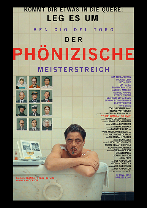 Filmplakat zu Der Phönizische Meisterstreich