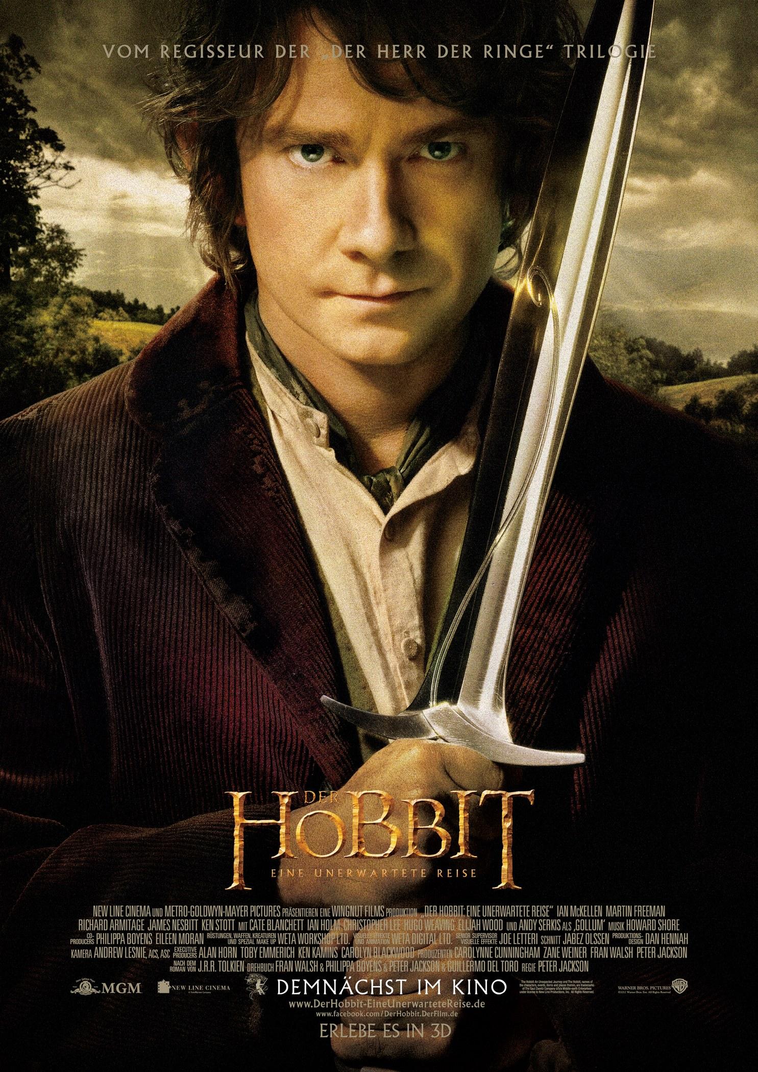 Filmplakat zu Der Hobbit 1 - Eine unerwartete Reise (Ext.)