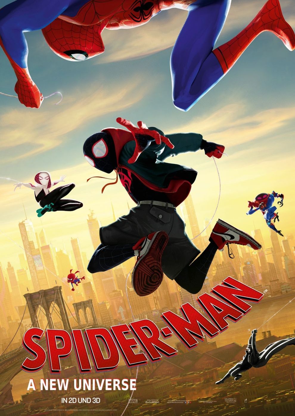 Filmplakat zu Spider-Man: A New Universe
