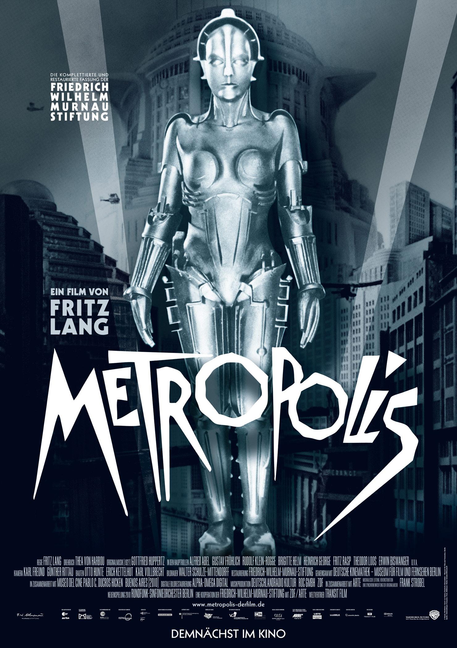 Filmplakat zu Metropolis (rest. Fassung 2010)