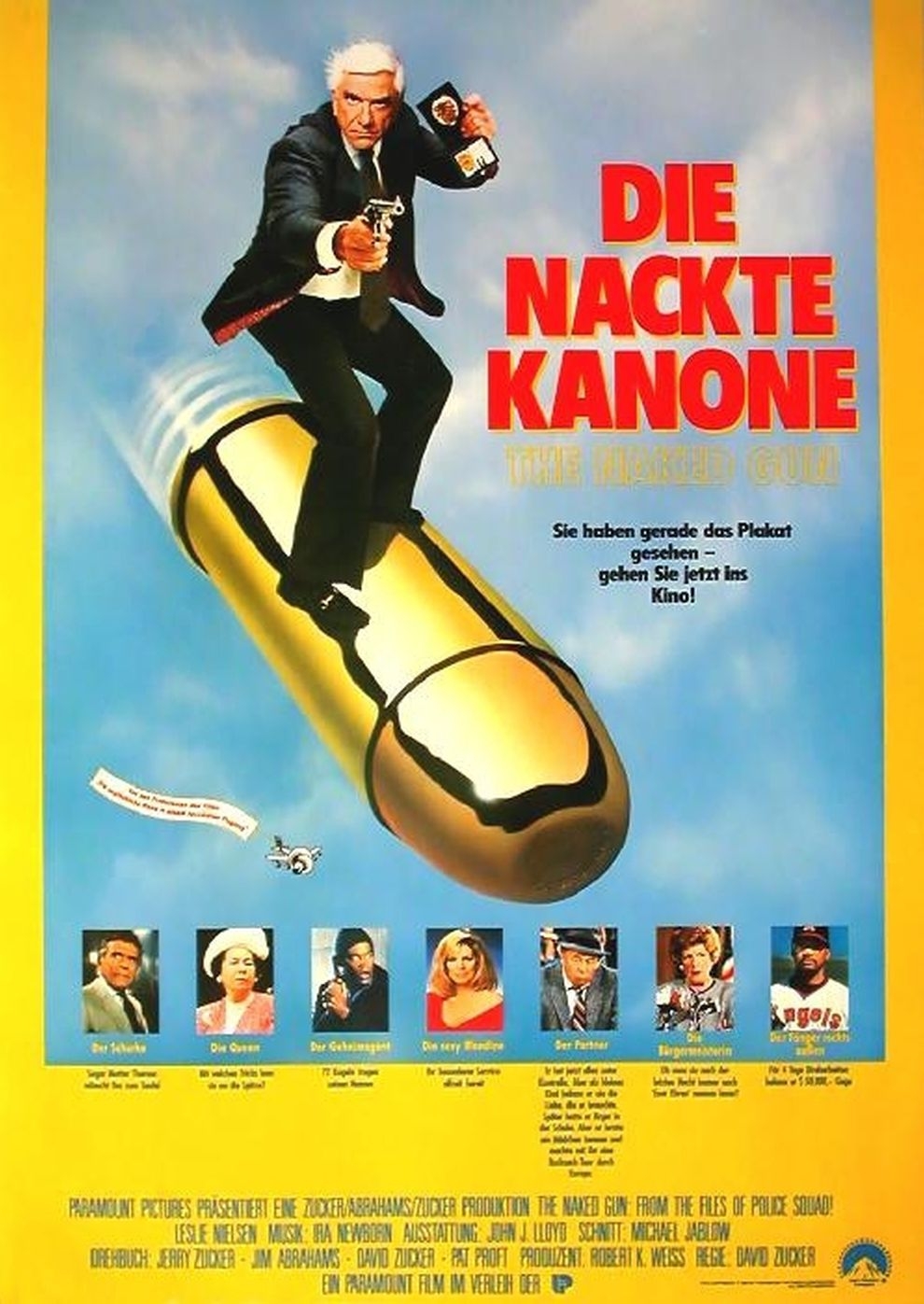 Filmplakat zu Die nackte Kanone (1989)