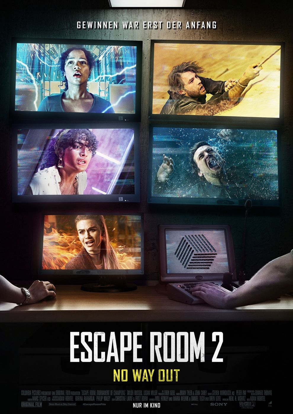 Filmplakat zu Escape Room 2 - No Way Out