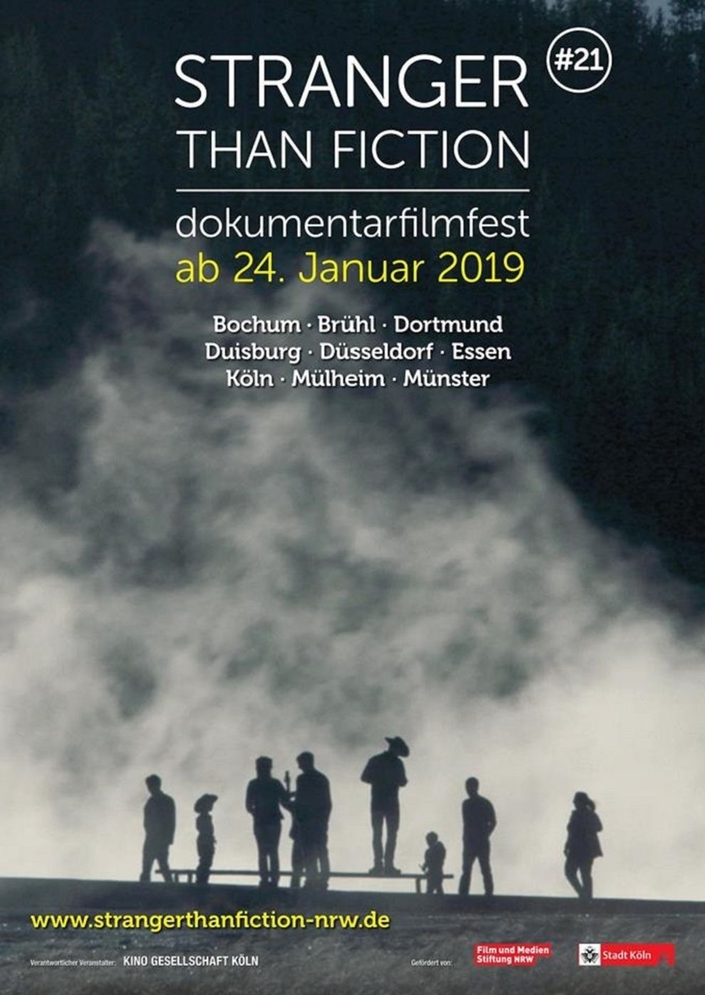 Filmplakat zu Kurzfilmprogramm Stranger Than Fiction 2019