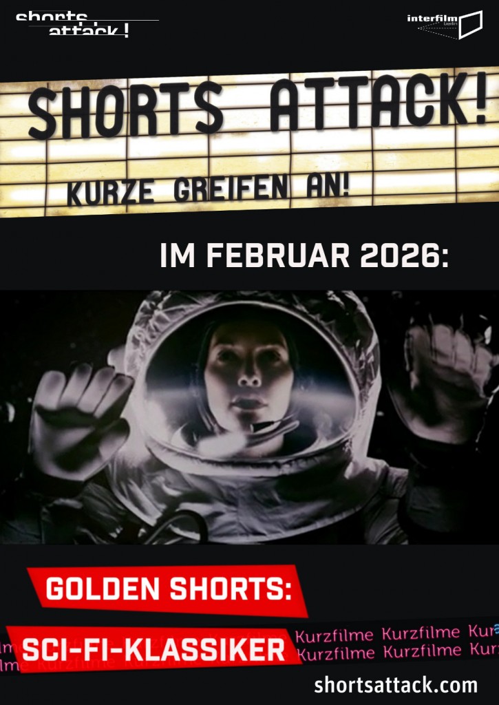 Filmplakat zu Shorts Attack 2026: Golden Shorts. Sci-Fi-Klassiker