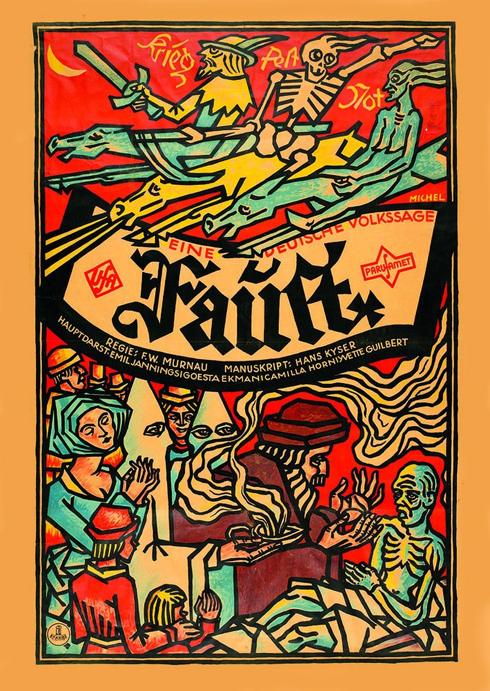 Filmplakat zu Faust (1926)