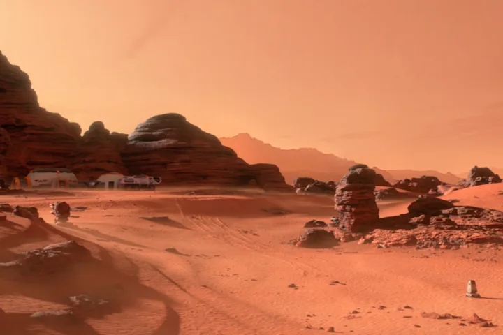 Szenenbild zu Bernard Bär - Mission Mars