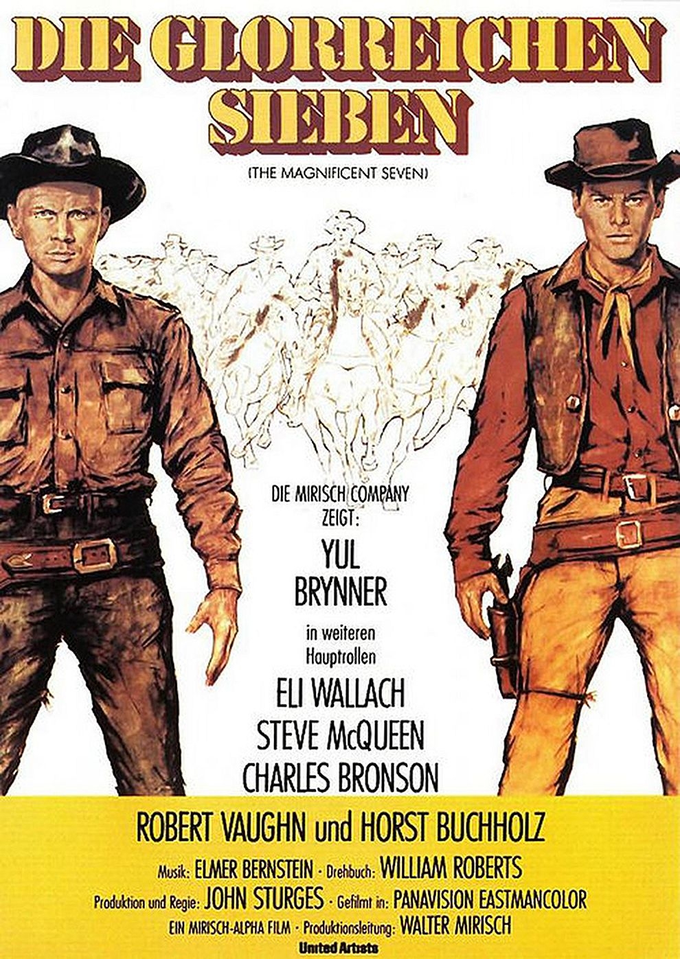 Filmplakat zu Die glorreichen Sieben