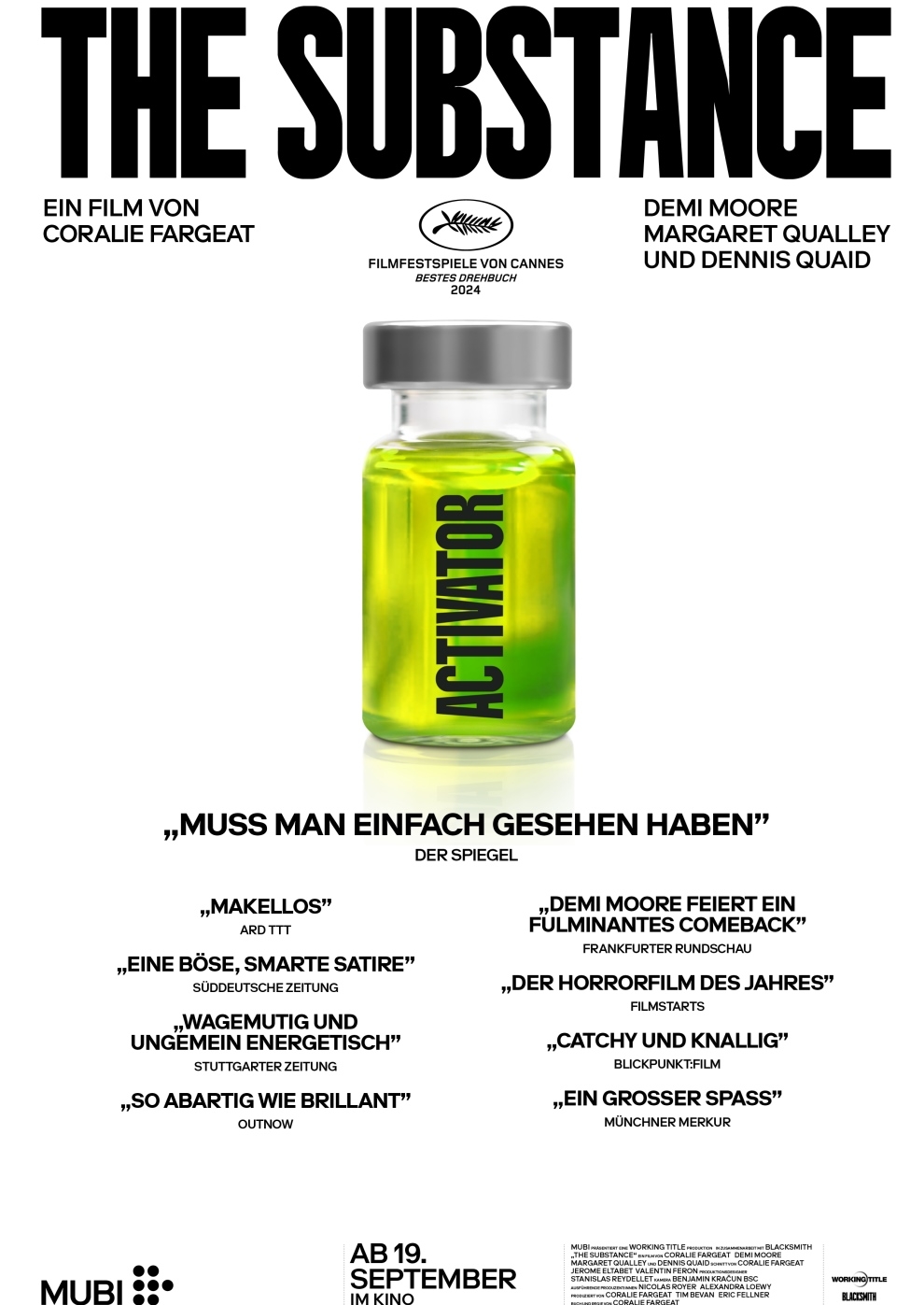 Filmplakat zu The Substance