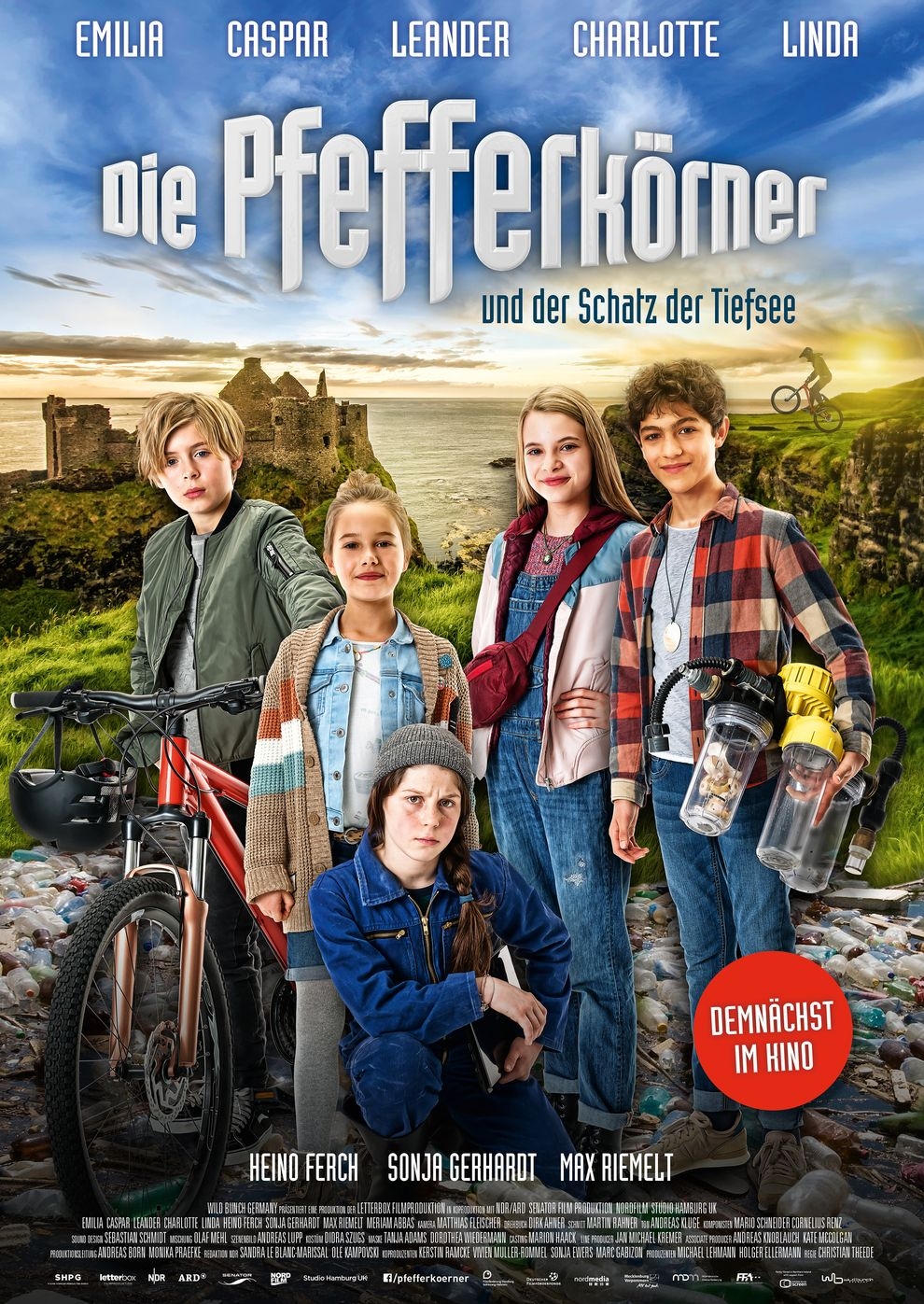 Filmplakat zu Die Pfefferkörner und der Schatz der Tiefsee