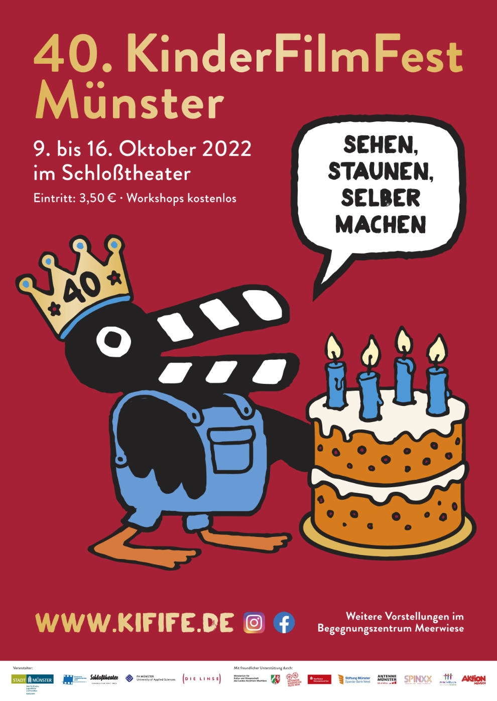 Filmplakat zu Preisverleihung und großes Finale - 40. KinderFilmFest