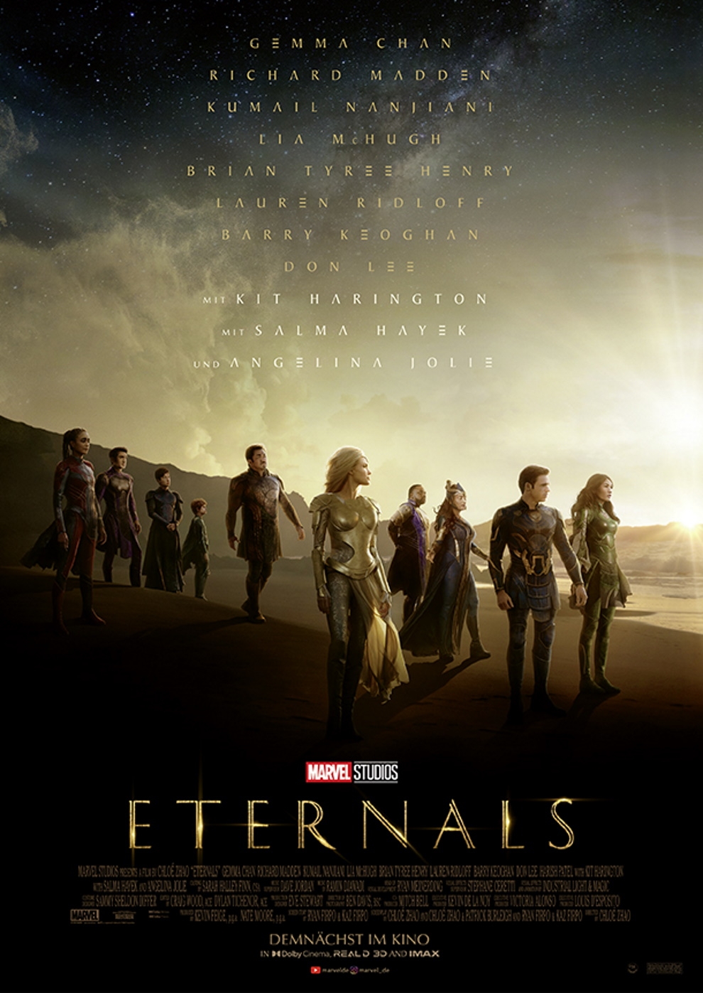 Filmplakat zu Eternals