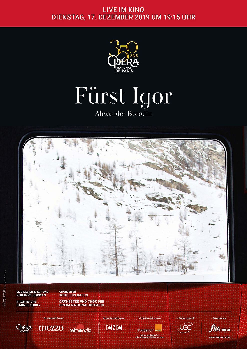 Filmplakat zu Opéra national de Paris 2019/20: Fürst Igor (Borodin)
