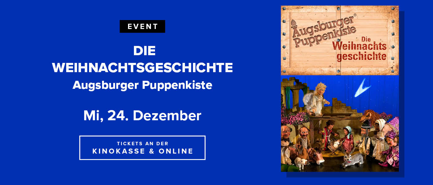 Die Weihnachtsgeschichte der Augsburger Puppenkiste am 24.12.