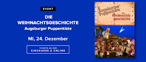 Die Weihnachtsgeschichte der Augsburger Puppenkiste am 24.12.