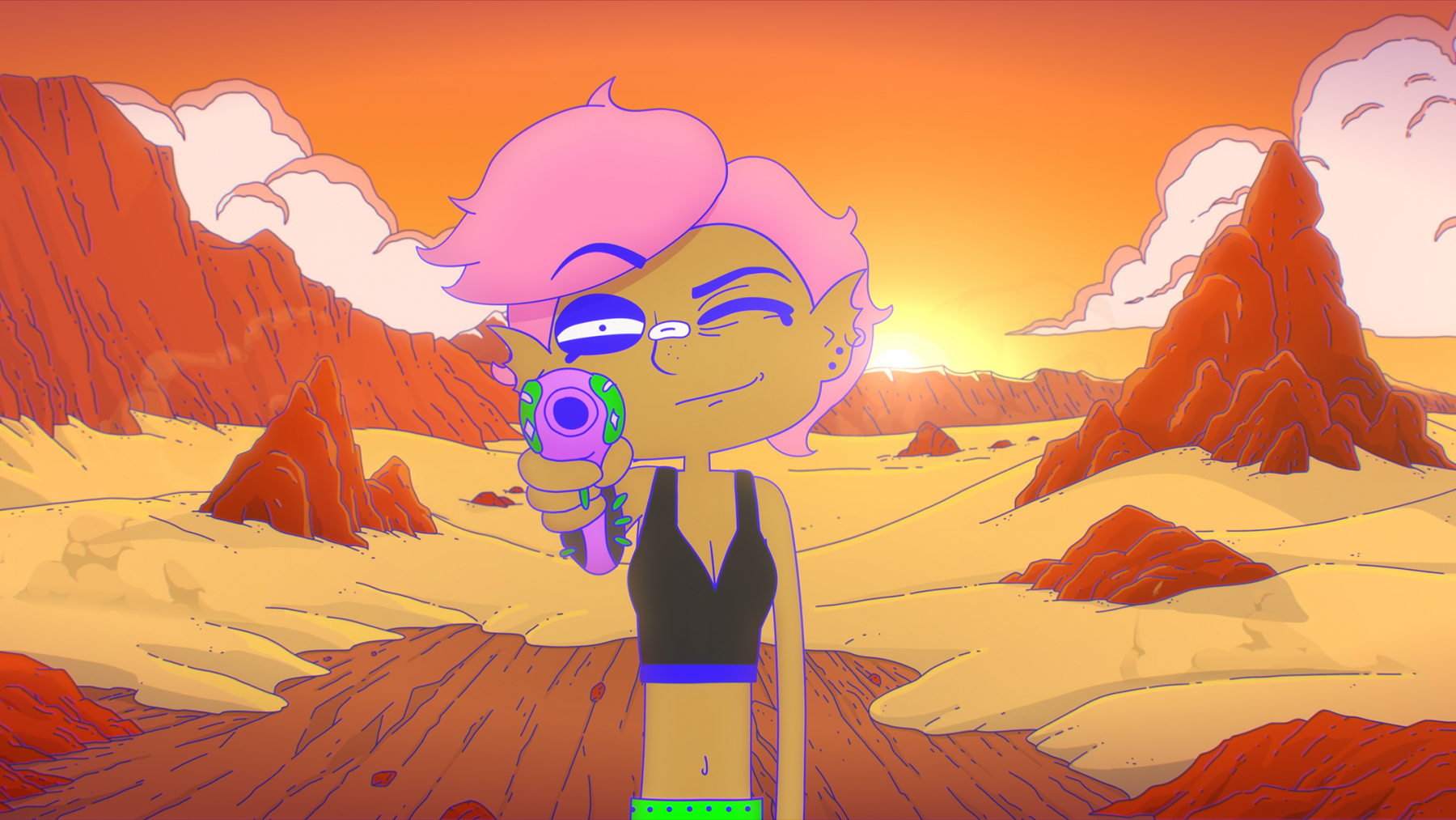 Szenenbild zu Lesbian Space Princess