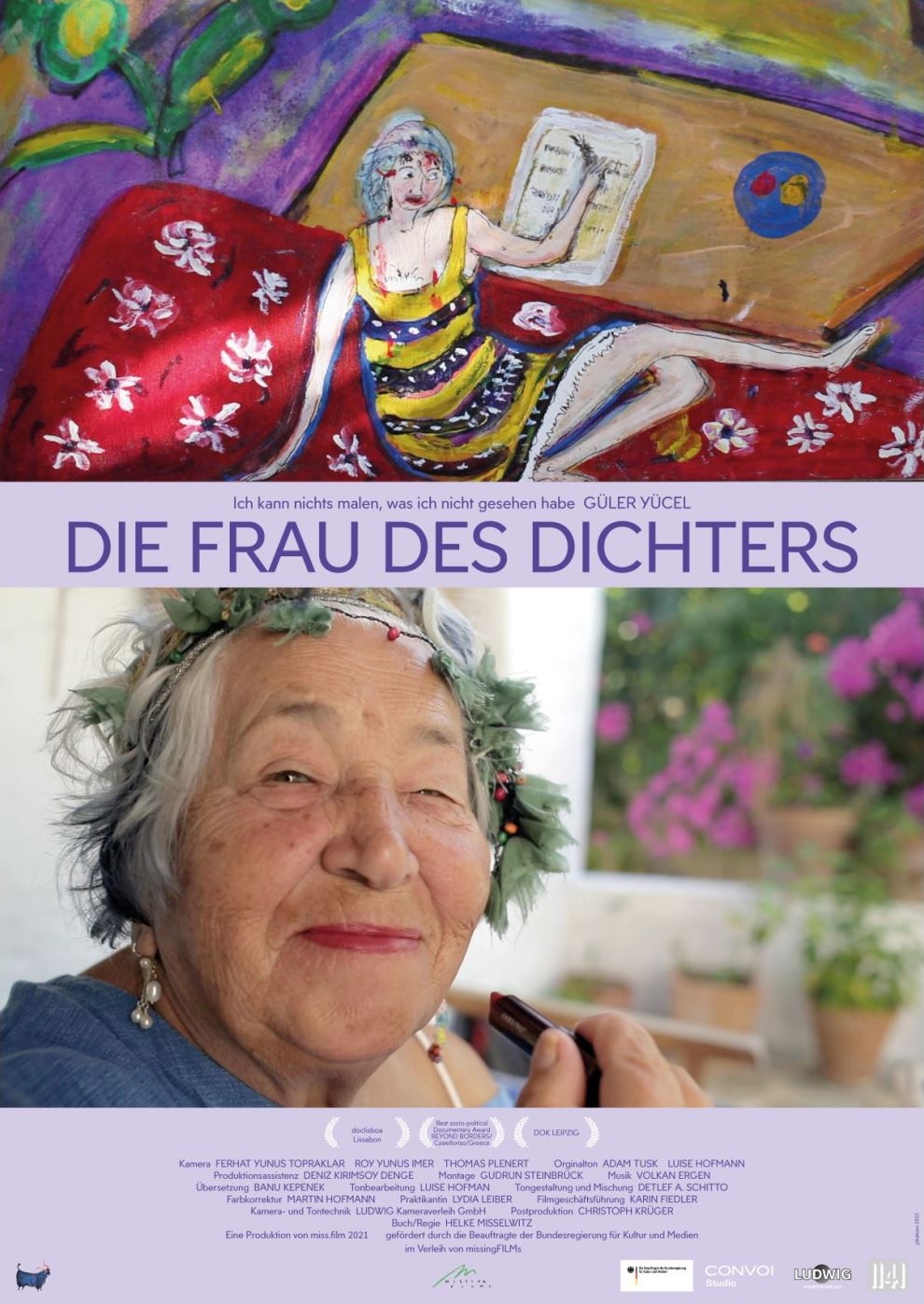 Filmplakat zu Die Frau des Dichters