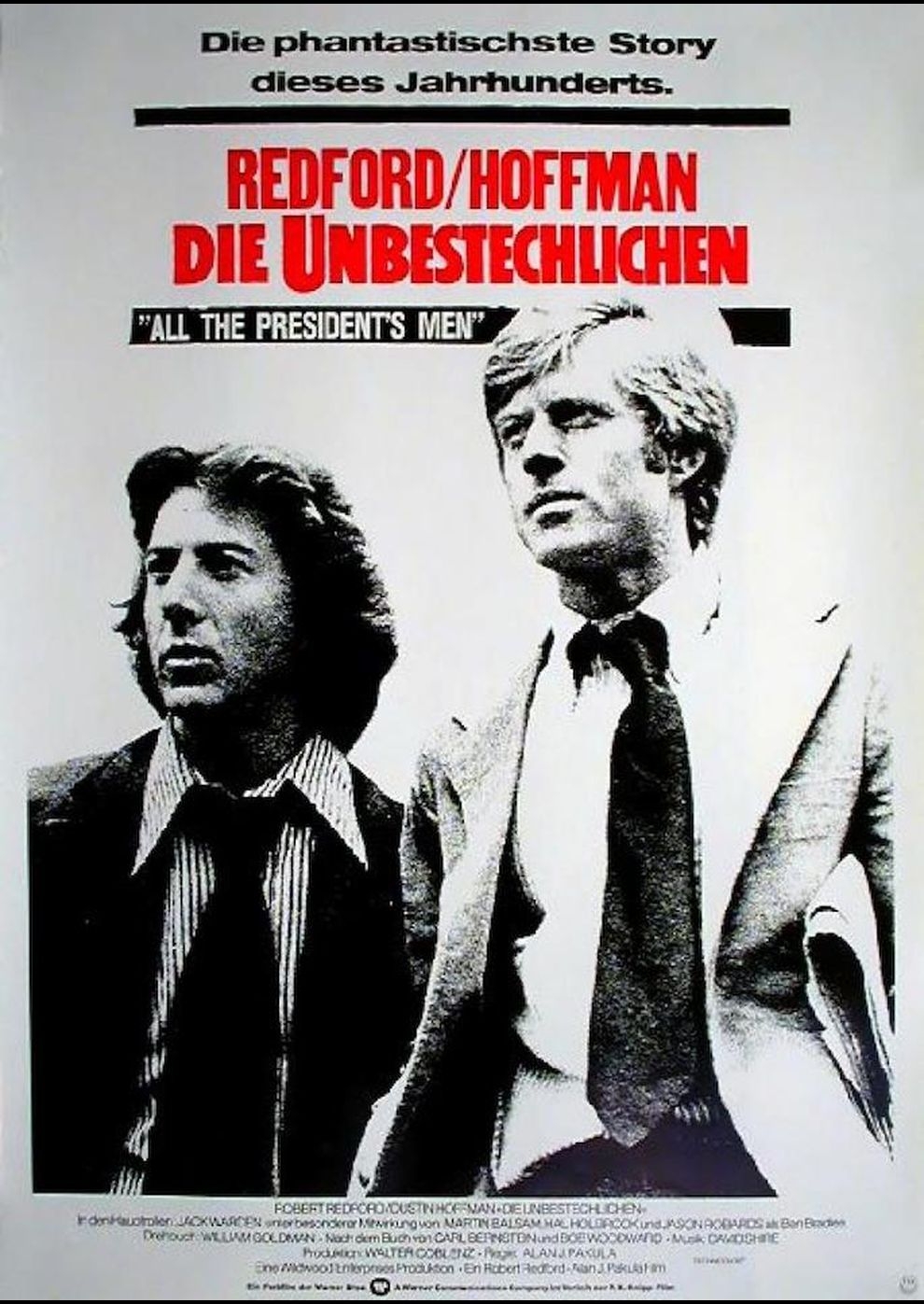 Filmplakat zu Die Unbestechlichen (1976)