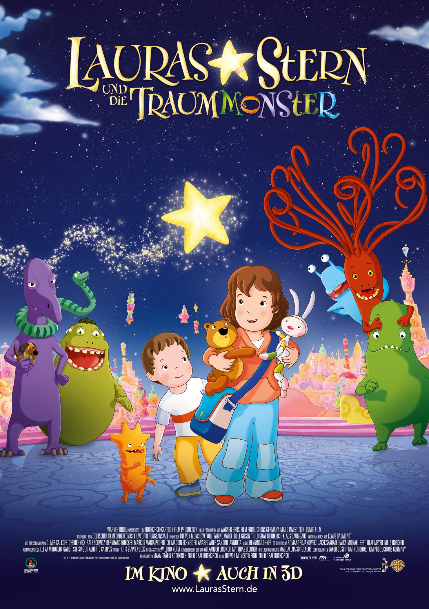 Filmplakat zu Lauras Stern und die Traummonster