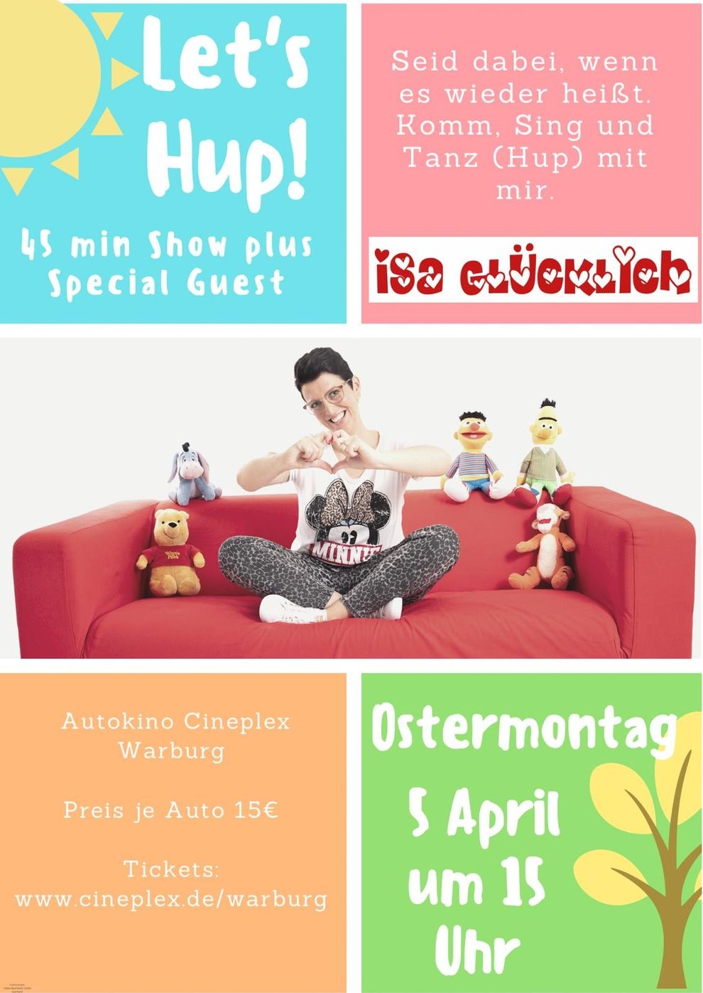 Filmplakat zu Isa Glücklich - Let´s Hup