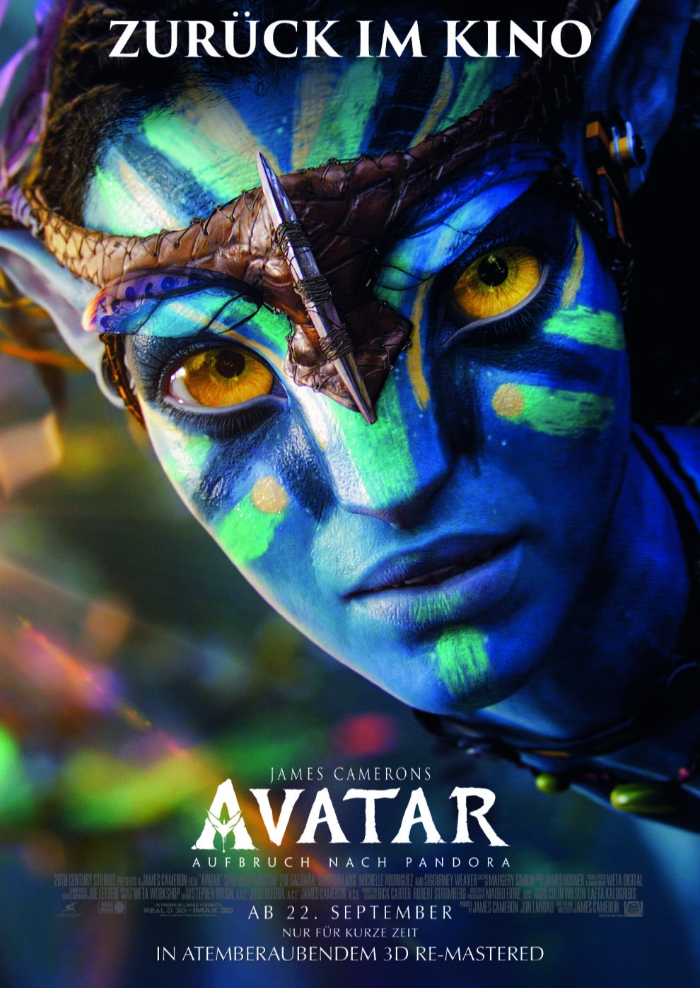 Filmplakat zu Avatar - Aufbruch nach Pandora (WA)