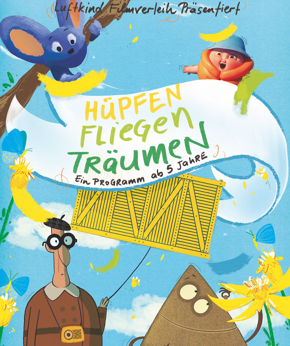 Filmplakat zu Hüpfen, Fliegen, Träumen