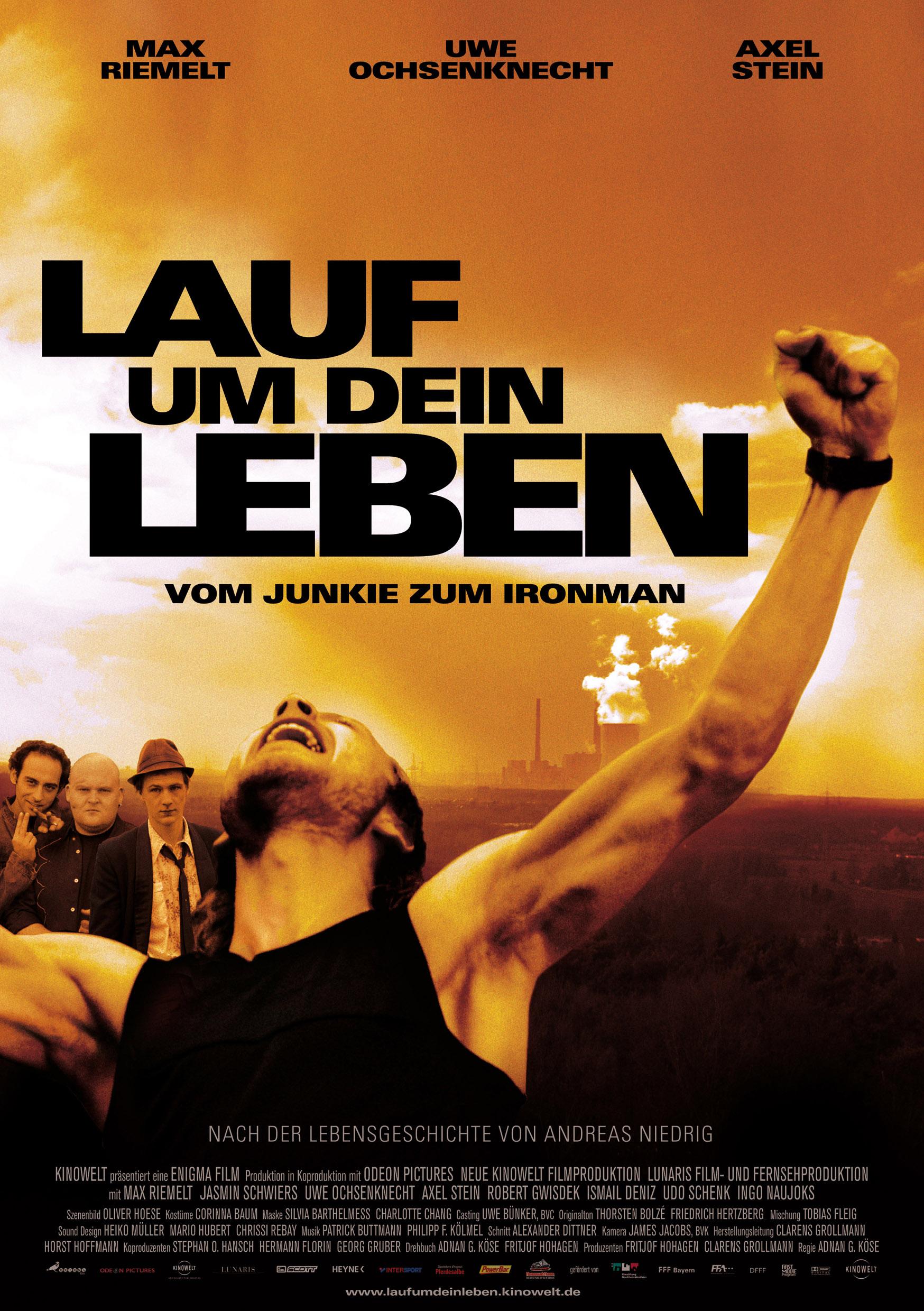 Filmplakat zu Lauf um dein Leben - Vom Junkie zum Ironman