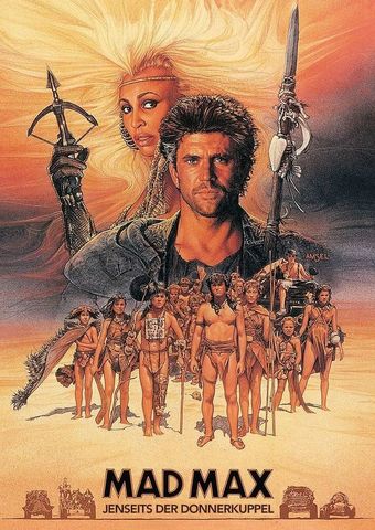 Filmplakat zu Mad Max III: Jenseits der Donnerkuppel