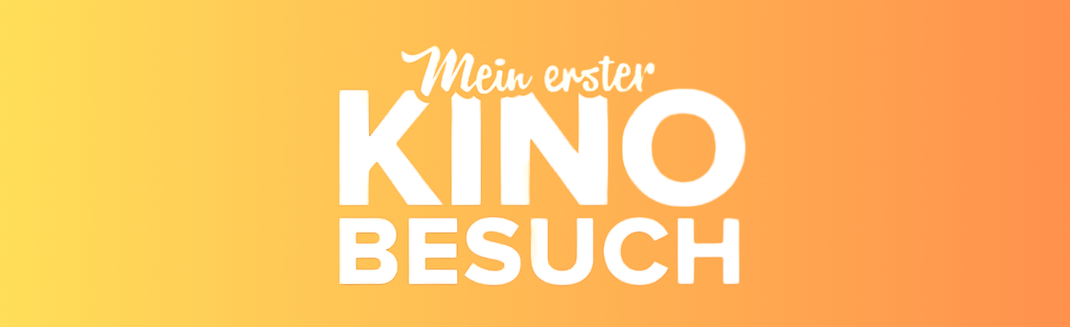App Eventbanner zu Mein erster Kinobesuch
