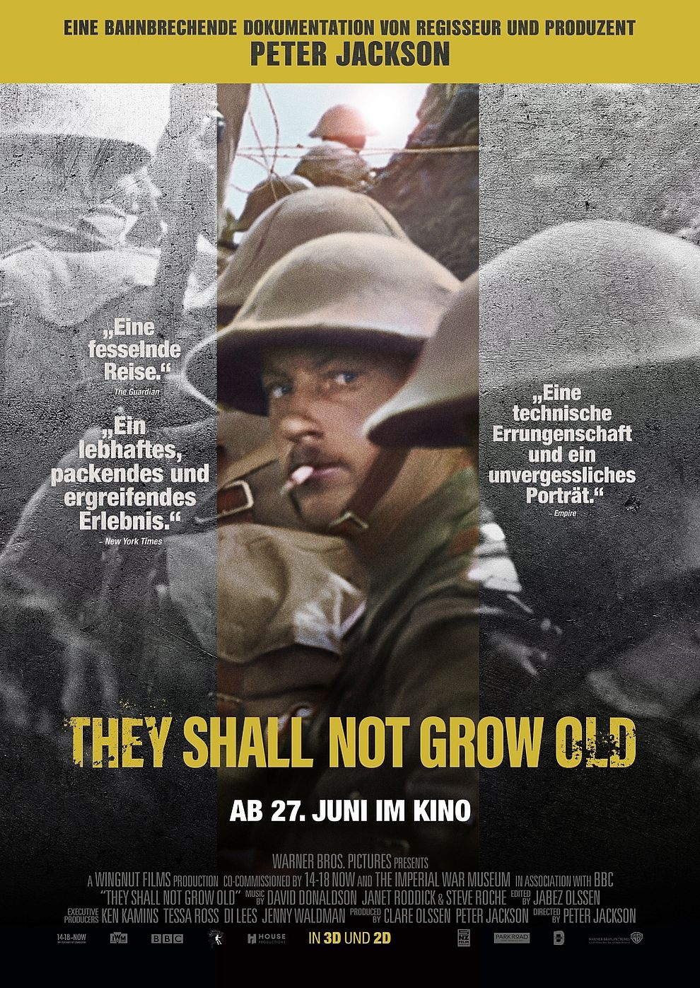 Filmplakat zu They Shall Not Grow Old