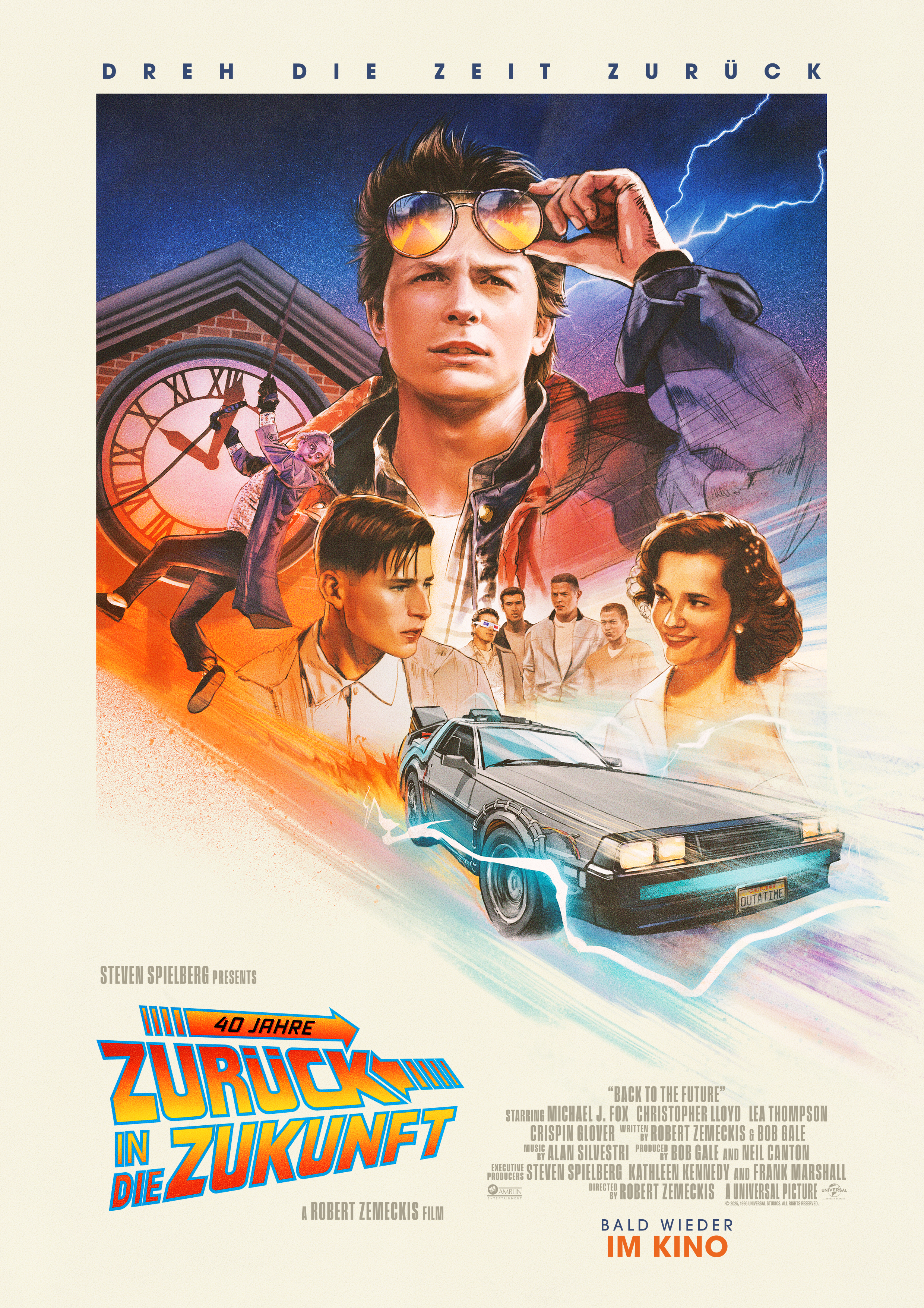 Filmplakat zu Zurück in die Zukunft