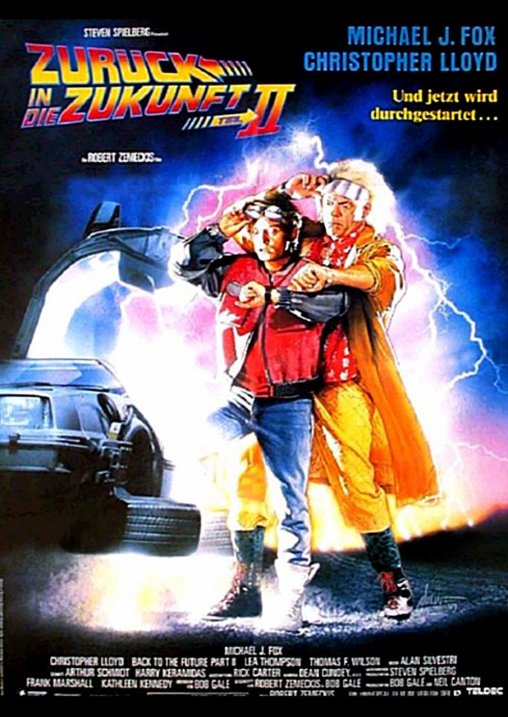 Filmplakat zu Zurück in die Zukunft II