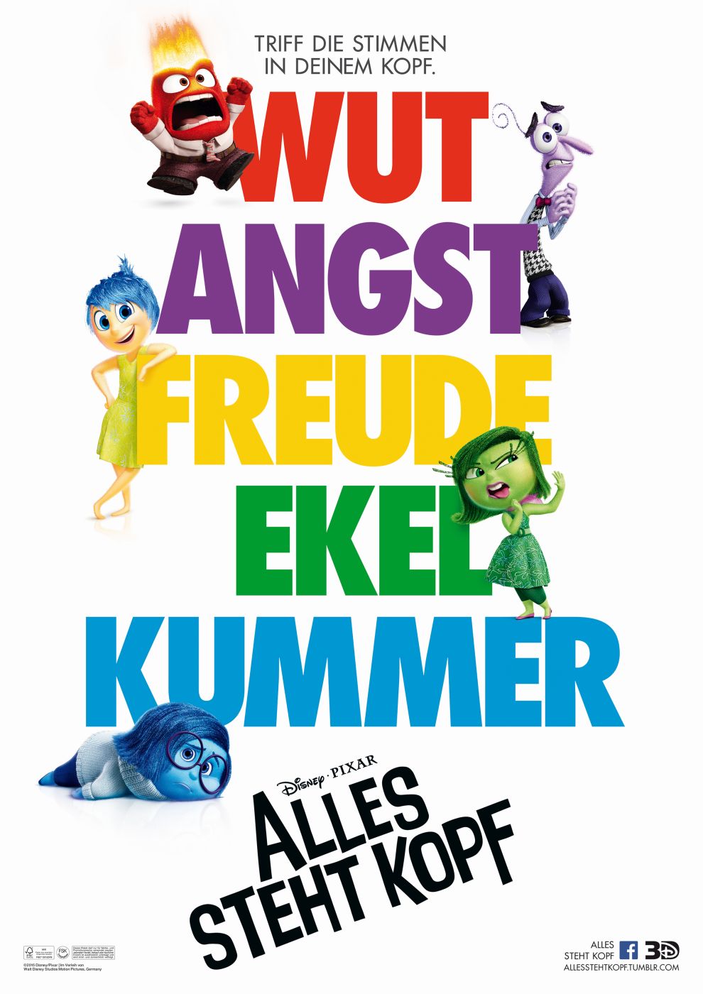 Filmplakat zu Alles steht Kopf