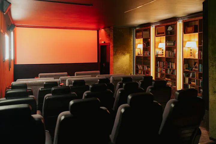 Bad Hersfeld Kinosaal Luxor Blickrichtung Leinwand