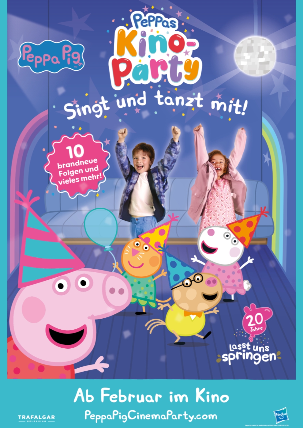 Filmplakat zu Peppas Kino-Party