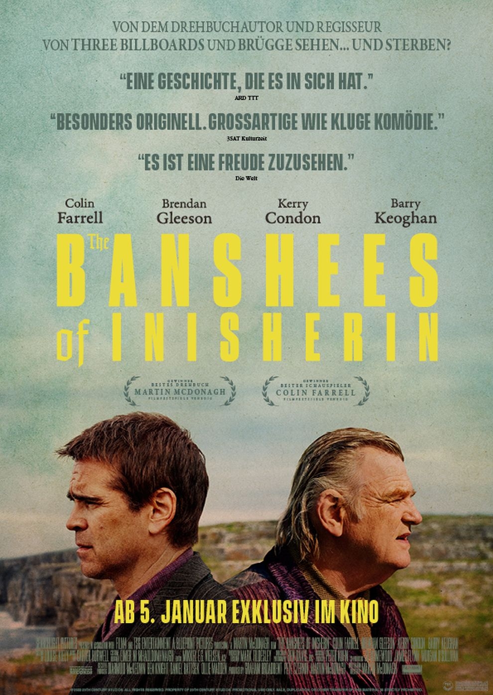 Filmplakat zu The Banshees of Inisherin