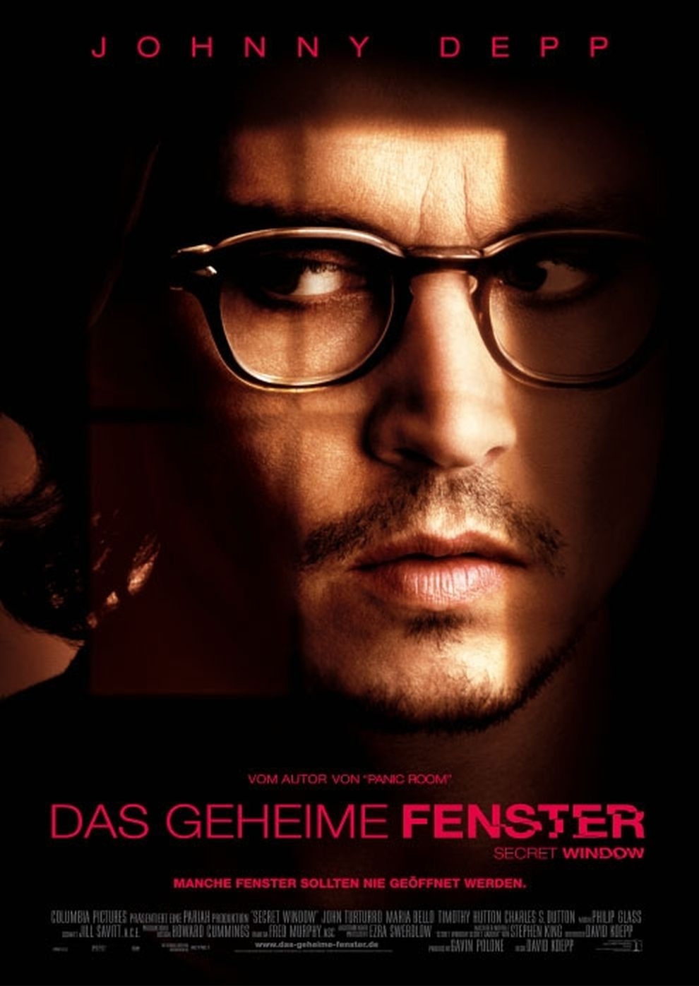 Filmplakat zu Das geheime Fenster