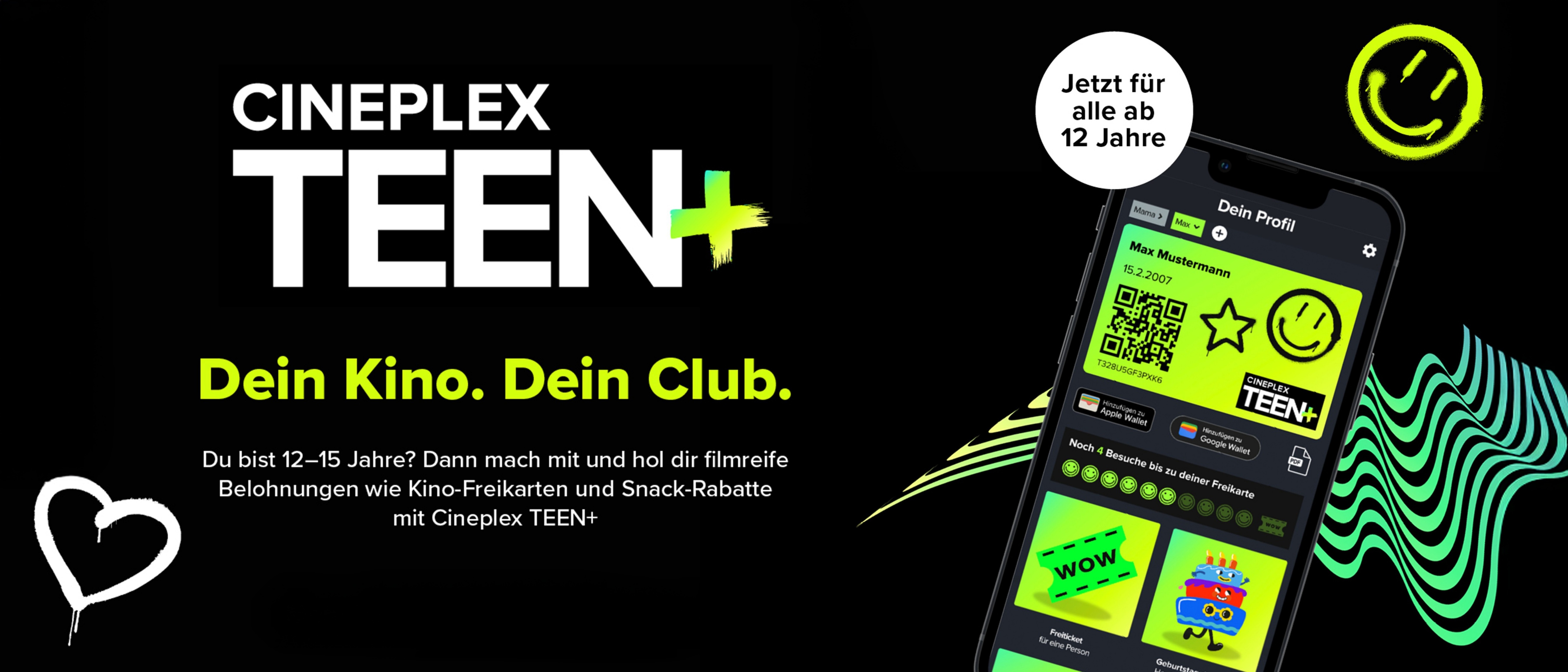 Cineplex Teen+ Promobanner