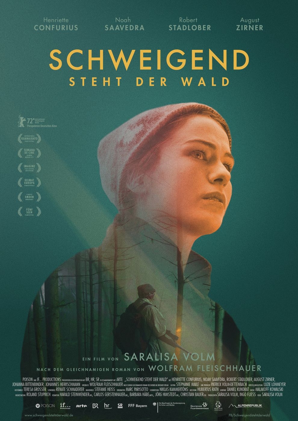 Filmplakat zu Schweigend steht der Wald