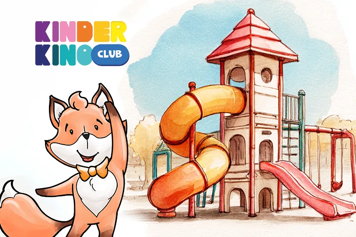 Dietrich zeigt den Indoor Spielplatz