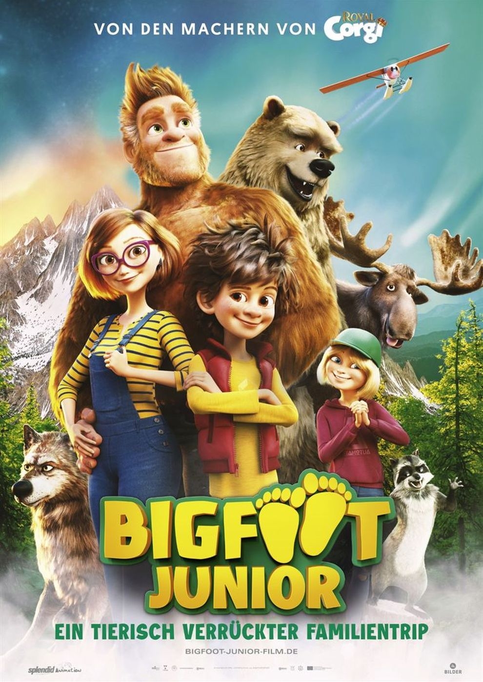 Filmplakat zu Bigfoot Junior - Ein tierisch verrückter Familientrip