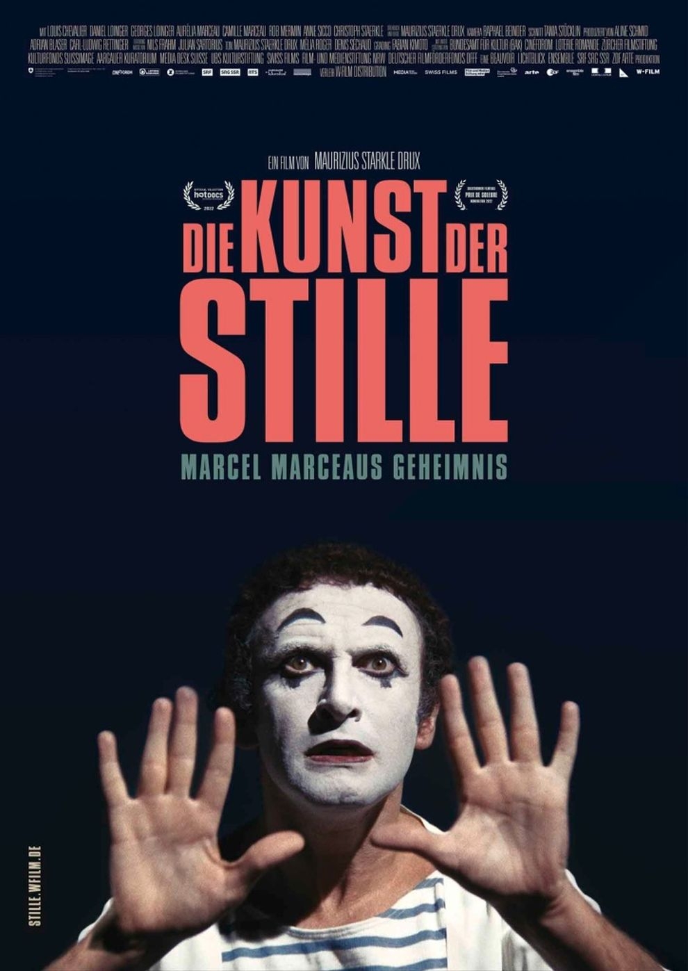 Filmplakat zu Die Kunst der Stille - Marcel Marceaus Geheimnis