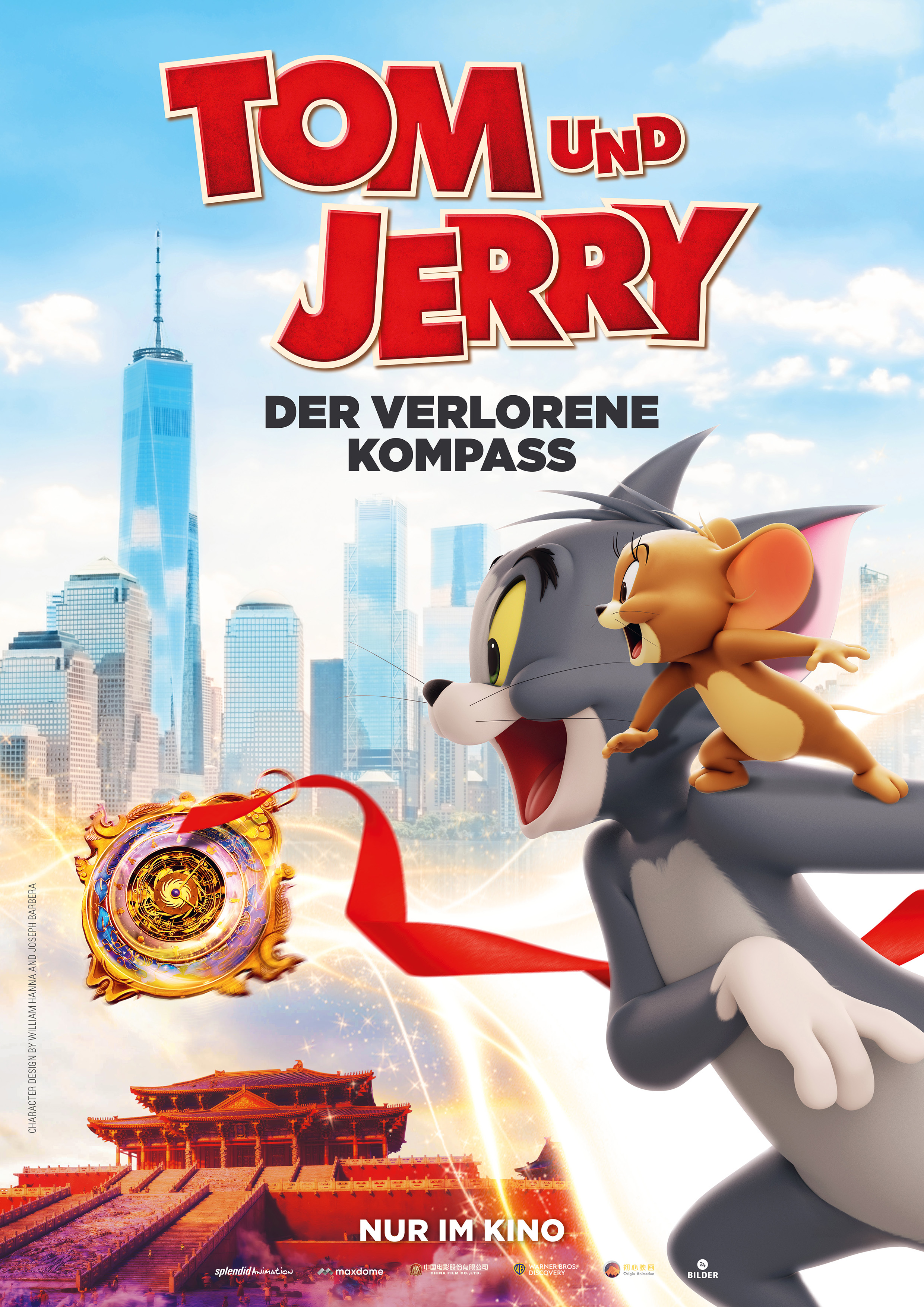 Filmplakat zu Tom und Jerry: der verbotene Kompass