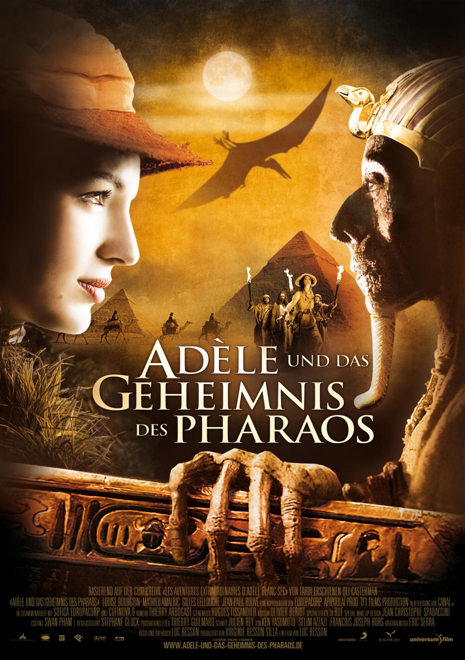 Filmplakat zu Adele und das Geheimnis des Pharaos