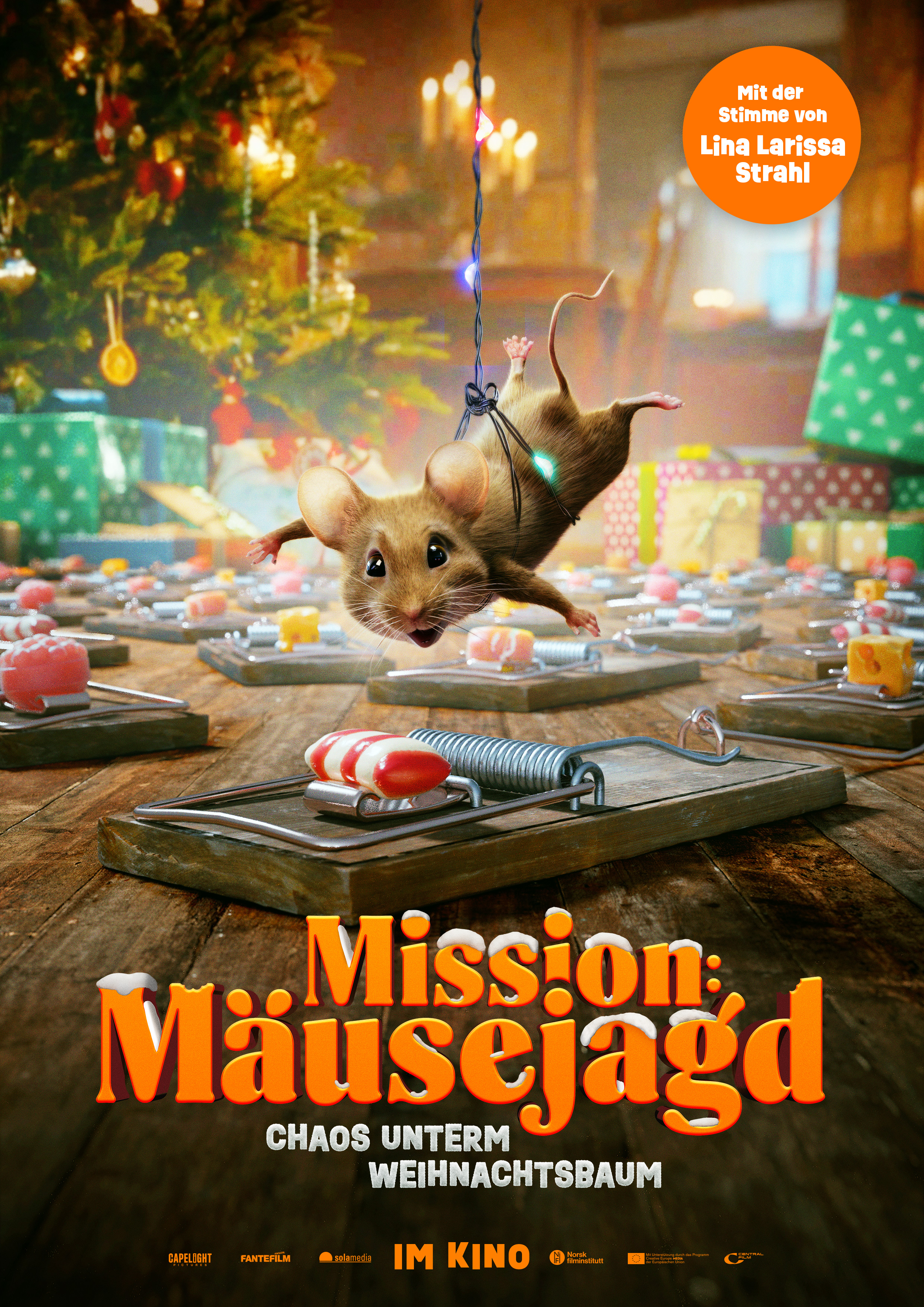 Filmplakat zu Mission: Mäusejagd - Chaos unterm Weihnachtsbaum