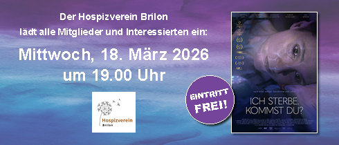 Hospiz-Verein Brilon lädt ein
