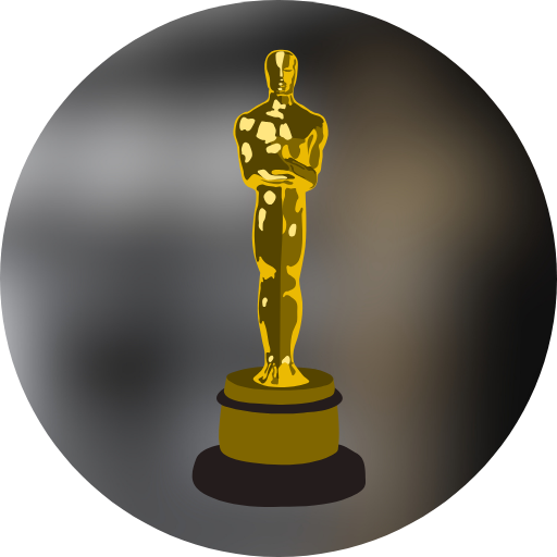 Schmuckgrafik, die eine Statue zeigt, die der Filmauszeichnung "Oscar" ähnlich sieht