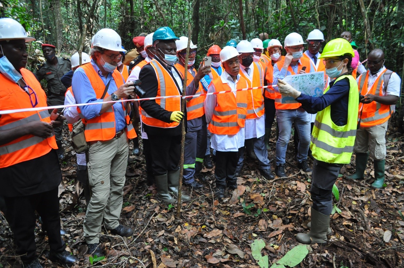 Visite chantier Akonolinga