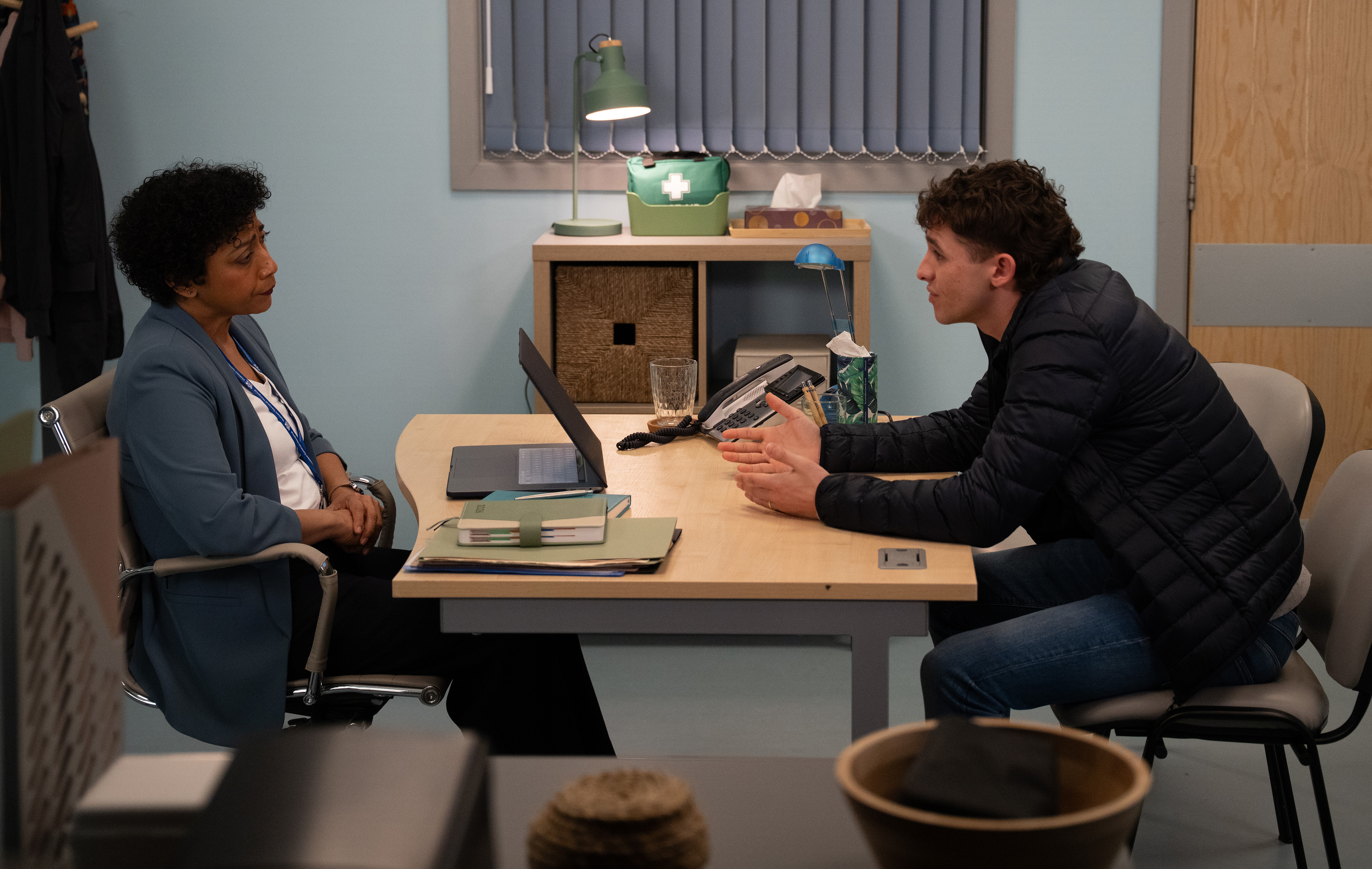 CAROL - JACOB - ITV - EMMERDALE