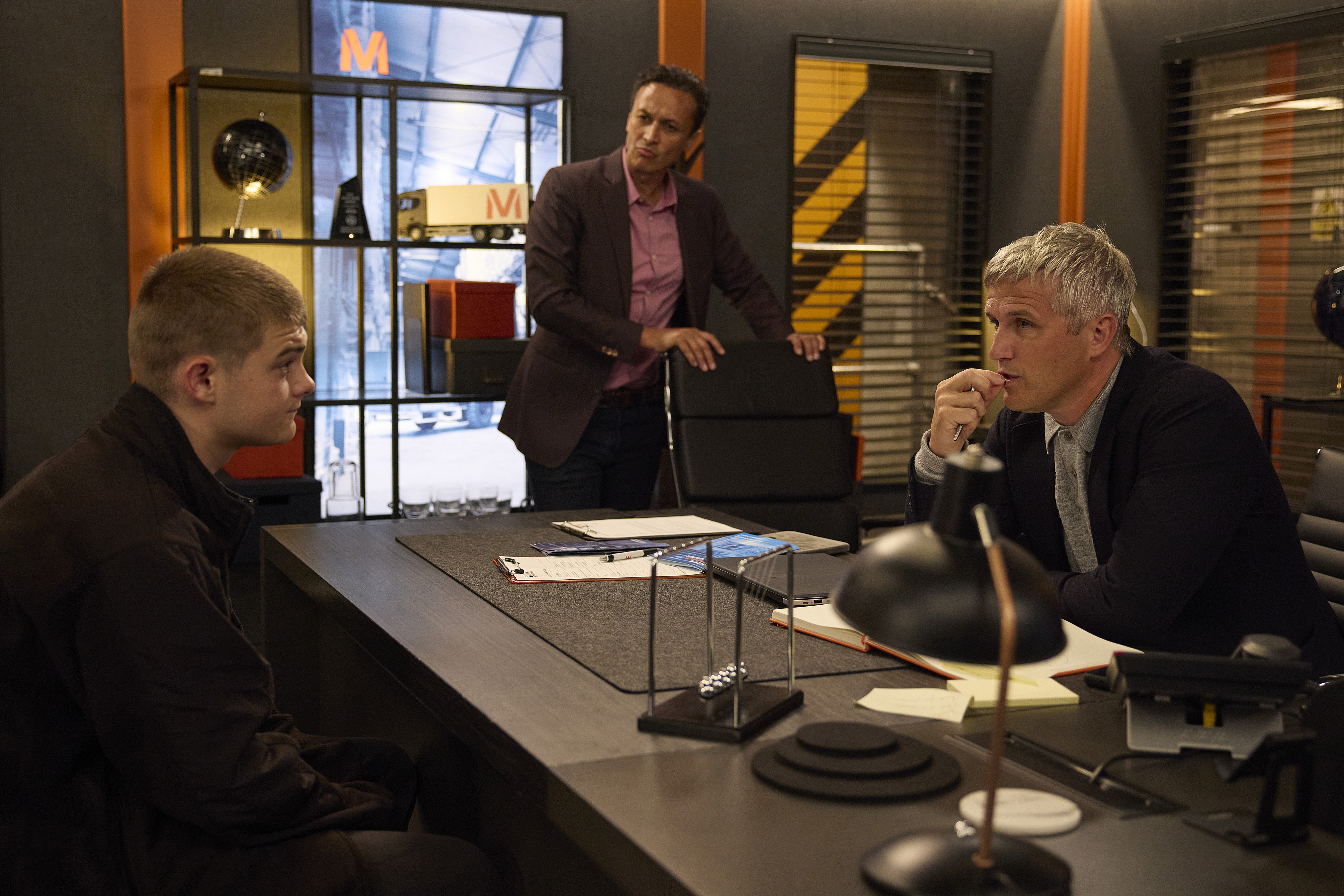 CALEB - DYLAN - JAI - EMMERDALE - ITV